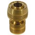 Соединитель RACO &quot;Profi&quot; (шланг-насадка) латунный, 3/4&quot; 4246-55008B купить в Когалыме