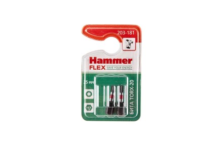 Бита HAMMER T20 25мм купить в Когалыме