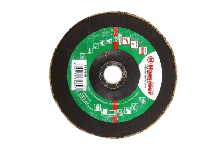 Круг Лепестковый Торцевой (КЛТ) HAMMER КЛТ 1 Ф180х22 Р80 213-015 купить в Когалыме