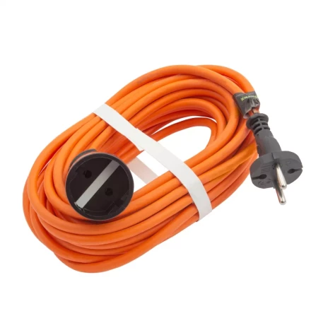Удлинитель-шнур силовой 10 м, 10A, тип УХ10, 1 розетка, Россия Сибртех 96050 купить в Когалыме