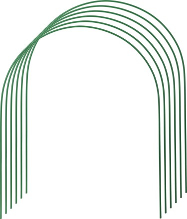 Дуги для парника GRINDA, покрытие ПВХ, 3,0м, 6шт 422309-100-120 купить в Когалыме
