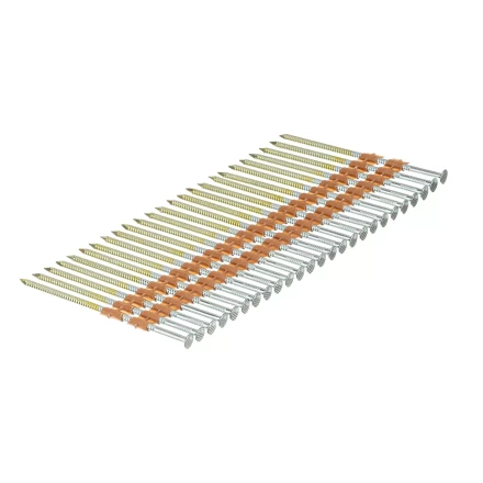 Гвозди для пнев. нейлера (оцинк.), длина - 90 мм, диам. - 3,05 мм, 2000 шт. Denzel 57690 купить в Когалыме