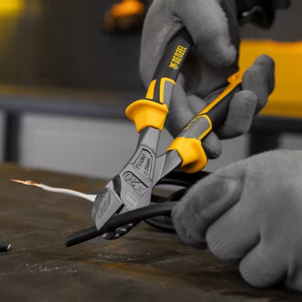 Бокорезы 200 мм Denzel 17784, усиленные, трехкомпонентные рукоятки купить в Когалыме