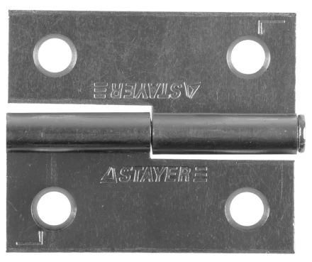 Петля дверная STAYER "MASTER" разъемная, цвет белый цинк, левая, 50мм 37613-50-1L купить в Когалыме