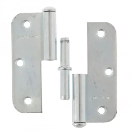 Петля накладная ПН1-85 левая цинк 4штуки Металлист Россия 91551 купить в Когалыме