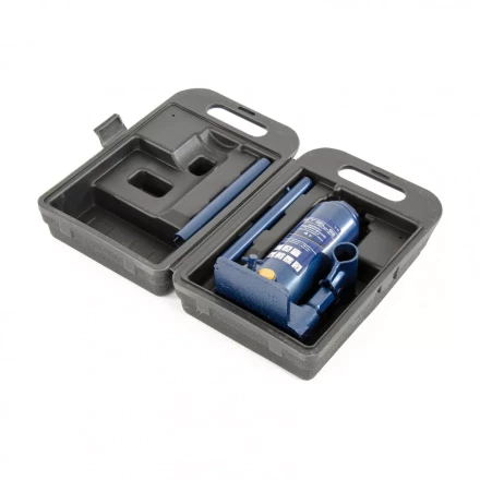 Домкрат гидравлический бутылочный 4 т h подъема 194–372 мм в пластиковом кейсе  STELS 51123 купить в Когалыме