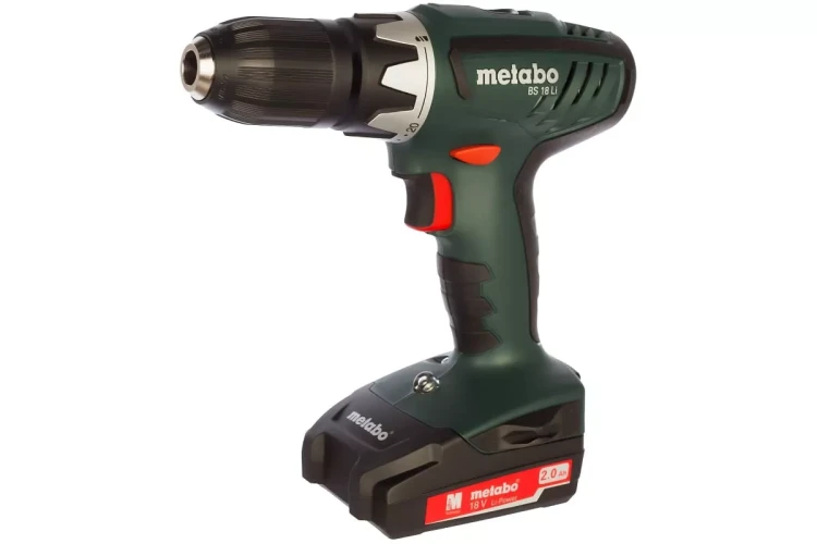 Дрель-винтоверт аккумуляторная Metabo BS 18 2х2.0Ач LiIon в кейсе купить в Когалыме