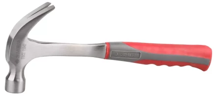 Молоток-гвоздодер ЗУБР цельнокованый, с двухкомпонентной рукояткой, 560г 20253-560 купить в Когалыме