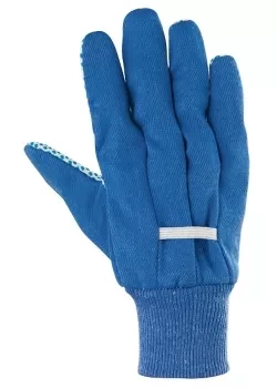 Перчатки рабочие х/б ткань с ПВХ точкой, манжет, XXL СИБРТЕХ 67766 купить в Когалыме