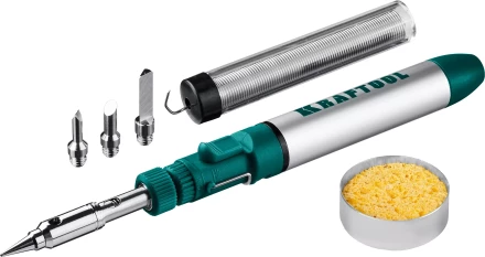 SolderGas 70B набор 8-в-1, газовый паяльник, горелка, фен, 30-70 Вт,  1300°С 55504-H8 купить в Когалыме