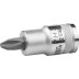 Торцовая бита-головка KRAFTOOL &quot;INDUSTRIE QUALITAT&quot;, материал S2, PHILLIPS, сатинированная, 1/2&quot;, PH3 27901-3_z01 купить в Когалыме