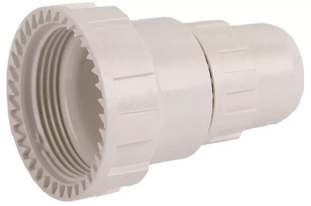 Переходник ЗУБР "ШиреФит" редукционный "накидная гайка - штуцер с гайкой", 32мм-16мм 51476-32-16 купить в Когалыме