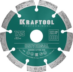 Диск алмазный отрезной для УШМ UNIVERSAL 36680-125
