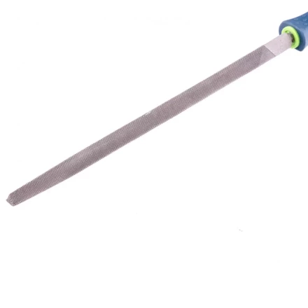 Напильник 250 мм трехгранный двухкомпонентная рукоятка №2 Сибртех 16030 купить в Когалыме