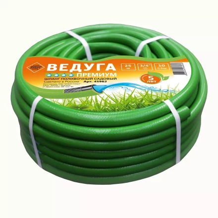 Шланг 3/4 х 25м ВЕДУГА Премиум зелёный 45962 купить в Когалыме