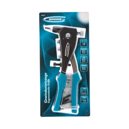 Заклепочник для резьбовых заклепок заклепки М3 М4 М5 M6 Gross 40410 купить в Когалыме