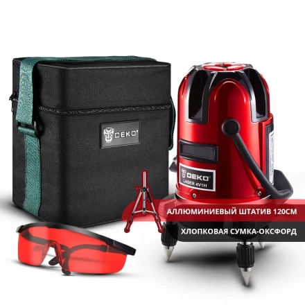 Уровень лазерный со штативом DEKO LL57 SET2, 065-0280 купить в Когалыме