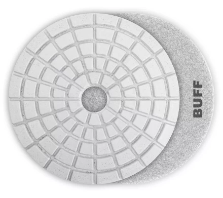 ЗУБР 125 мм, BUFF, мокрое шлифование, алмазный гибкий шлифовальный круг АГШК, Профессионал (29867-10000) купить в Когалыме