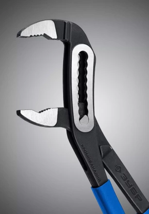 ЗУБР Профи 250 мм, захват 60 мм, CrV, переставные клещи с широким зевом (2244-25) купить в Когалыме