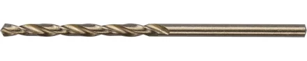 Сверло ЗУБР "ЭКСПЕРТ" КОБАЛЬТ по металлу, цилиндрический хвостовик, быстрорежущая сталь Р6М5К5, класс точн. А1, 2х49мм 4-29626-049-2 купить в Когалыме