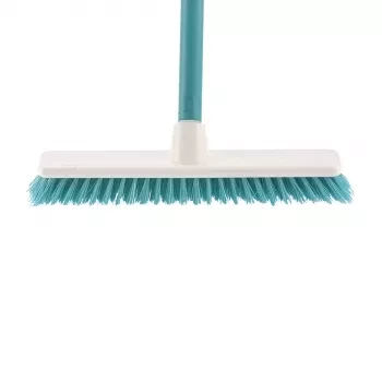 Щетка пластмасовая   "SHROBER" для чистки ковров 270 мм бирюз. c черенком 120 см D22мм ELFE 93550 купить в Когалыме