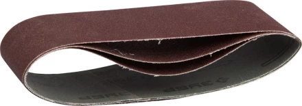 Лента шлифовальная бесконечная ЗУБР "МАСТЕР" на тканевой основе, для ЛШМ, P100, 75х457мм, 3шт 35541-100 купить в Когалыме