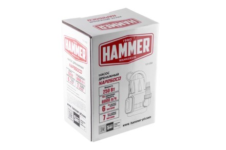 Дренажный насос HAMMER NAP250CD купить в Когалыме