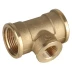 Тройник GENERAL FITTINGS переходной, латунь, г/г/г, 3/4"-1/2"-3/4" 51061-3/4-1/2-3/4 купить в Когалыме