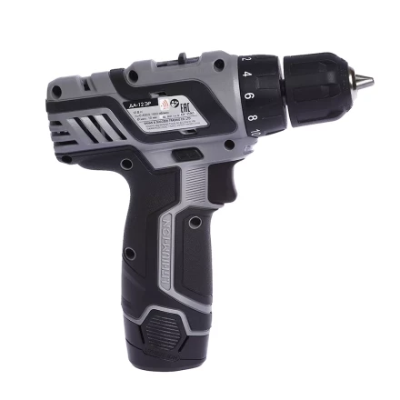 Аккумуляторная дрель-шуруповерт ИНТЕРСКОЛ ДА-12ЭР Li-ion (2 х 2Ач) купить в Когалыме