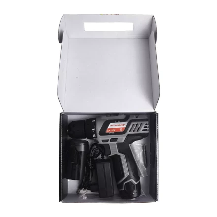 Аккумуляторная дрель-шуруповерт ИНТЕРСКОЛ ДА-12ЭР Li-ion (2 х 2Ач) купить в Когалыме