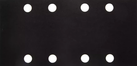 Лист шлиф. универсал. URAGAN "Оптимален для мягких пород дерева" 8 отверстий по линии, для ПШМ, P320, 80х166мм, 50шт 907-21101-320-50 купить в Когалыме