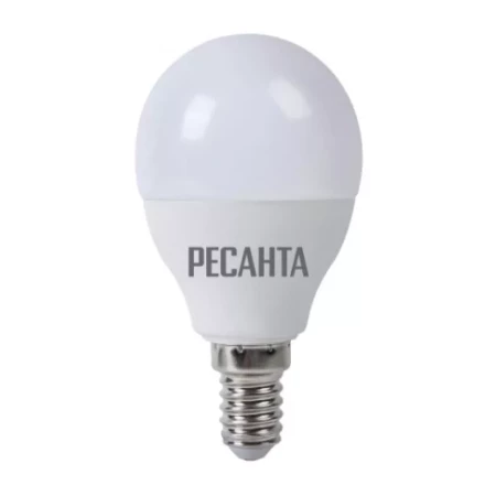 Лампа светодиодная РЕСАНТА LL-R-G45-7W-230-4K-E14 76/1/8 купить в Когалыме