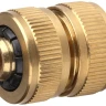 Муфта GRINDA латунная, (шланг-шланг), 1/2" 8-426142 купить в Когалыме