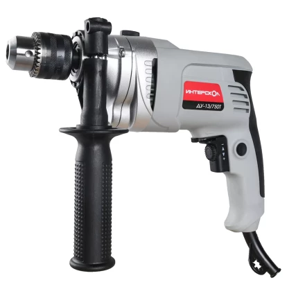 Дрель ударная Интерскол ДУ-13/750Т купить в Когалыме
