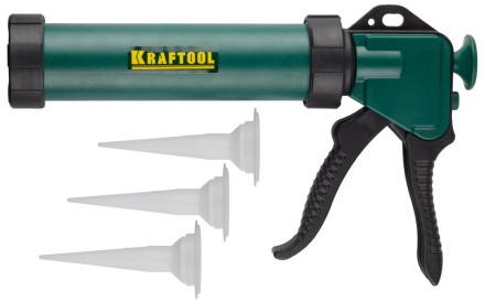 Пистолет для герметика KRAFTOOL &quot;KraftSeal&quot; 06677, закрытый, 320мл 06677_z01 купить в Когалыме