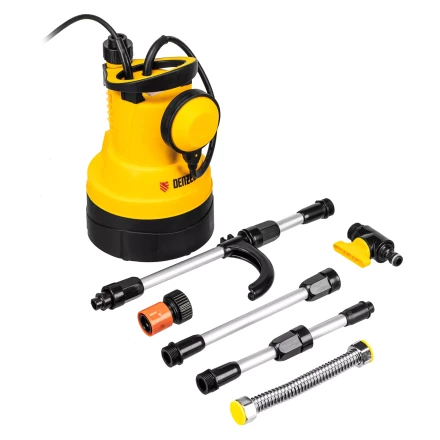 Дренажный насос для чистой воды DPB400, 400 Вт, подъем 11 м, 5500 л/ч Denzel 97266 купить в Когалыме