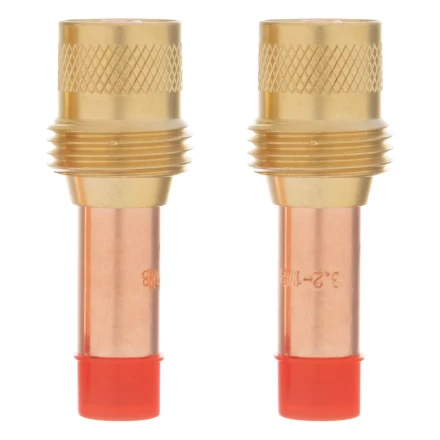 Держатель цанги с газовой линзой для электрода 2,4 мм, 2 шт Denzel 93658 купить в Когалыме