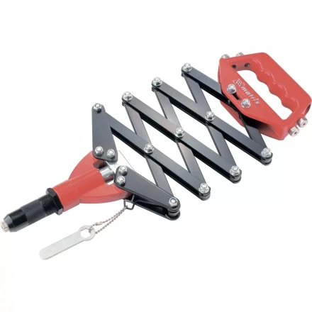 Заклепочник, 800 мм, "Гармошка", усиленный, заклепки 3,2-4,0-4,8-6,0-6,4 мм Matrix 405505 купить в Когалыме