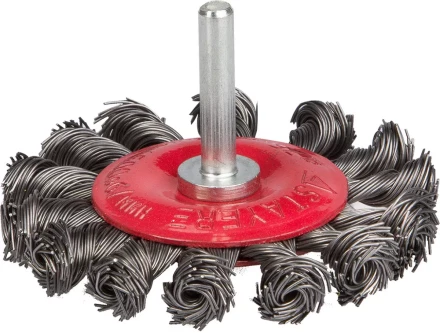 STAYER "PROFESSIONAL". Щетка дисковая для дрели, жгутированная стальная проволока 0,5мм, 75мм 35115-075_z01 купить в Когалыме