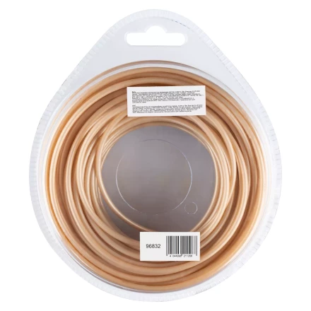 Леска для триммера армированная алюминием круглая, 3,0мм х 15м, блистер ALUFLEX Denzel 96832 купить в Когалыме