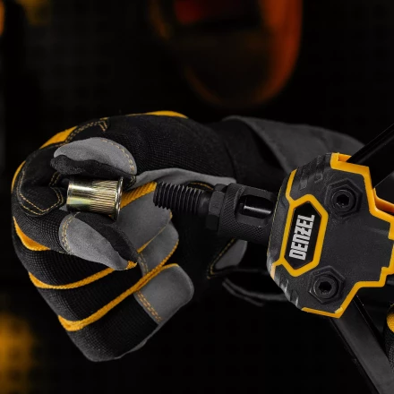 Заклепки резьбовые Denzel, стальные, оцинкованные, М12, пластиковый кейс, 25 шт., 40606 купить в Когалыме