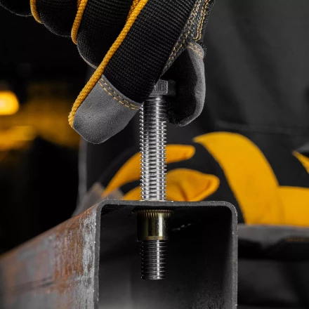 Заклепки резьбовые Denzel, стальные, оцинкованные, М12, пластиковый кейс, 25 шт., 40606 купить в Когалыме