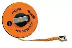 Рулетка геодезическая 20 м х 10 мм SPARTA лента ПВХ открытый корпус 314305 купить в Когалыме