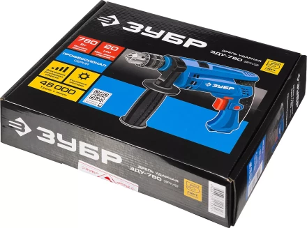 Дрель ударная ЗДУ-780 ЭРМ2 серия ПРОФЕССИОНАЛ купить в Когалыме