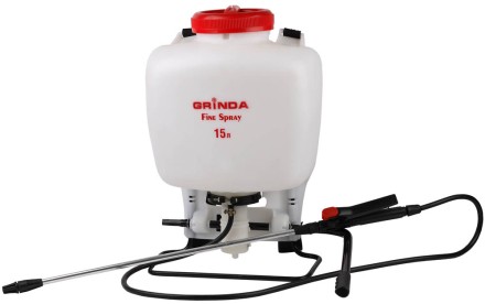 Опрыскиватель садовый GRINDA &quot;Fine Spray&quot; ранцевый, телескопический фибергласовый удлинитель, 15л 8-425215_z01 купить в Когалыме