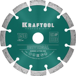 Диск алмазный отрезной для УШМ UNIVERSAL 36680-150