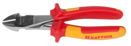 Бокорезы "ELECTRO-KRAFT" усиленные, Cr-Mo сталь, двухкомпонентная маслобензостойкая рукоятка, хромированное покрытие, 180мм, KRAFTOOL 2202-6-18 2202-6-18_z01 купить в Когалыме