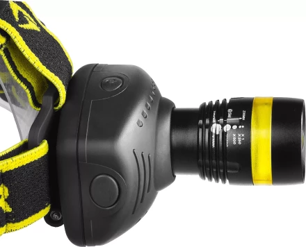 Фонарь STAYER "PROFESSIONAL" налобный светодиодный, 3Вт(140Лм), регулируемый фокус, 3 режима, 3ААА 56566 купить в Когалыме