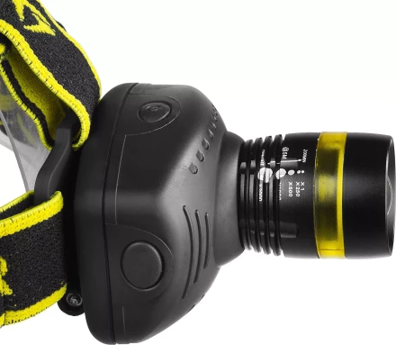 Фонарь STAYER "PROFESSIONAL" налобный светодиодный, 3Вт(140Лм), регулируемый фокус, 3 режима, 3ААА 56566 купить в Когалыме