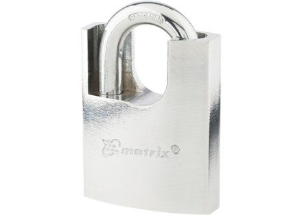 Замок навесной защищенная дужка 50 мм MATRIX 91804 купить в Когалыме